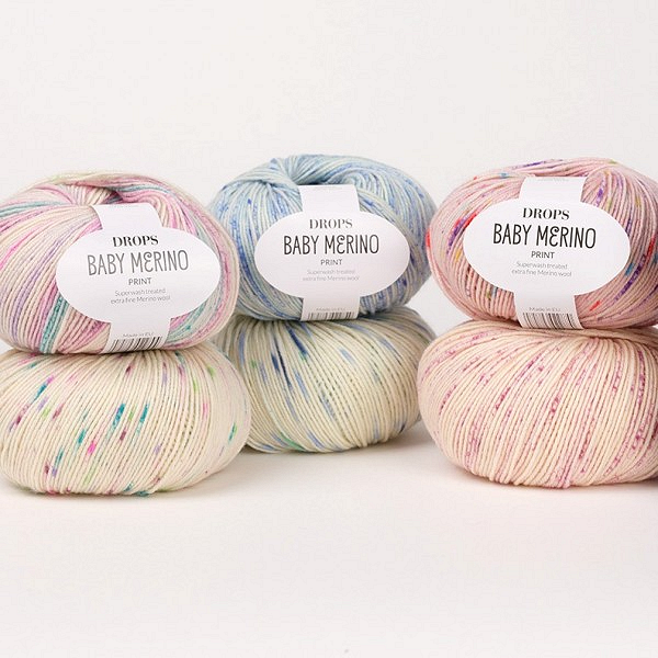 DROPS Baby Merino print