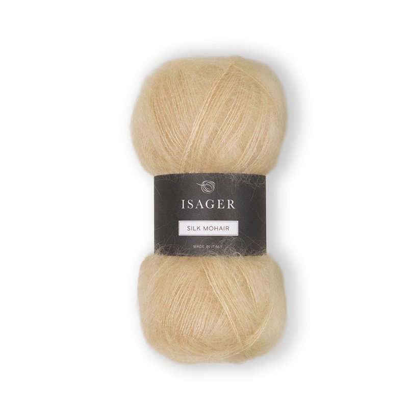 Isager Silk Mohair – пухкава прежда от мохер и коприна | Creativa